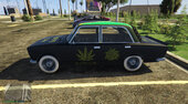 Weed livery for the RUNE Cheburek